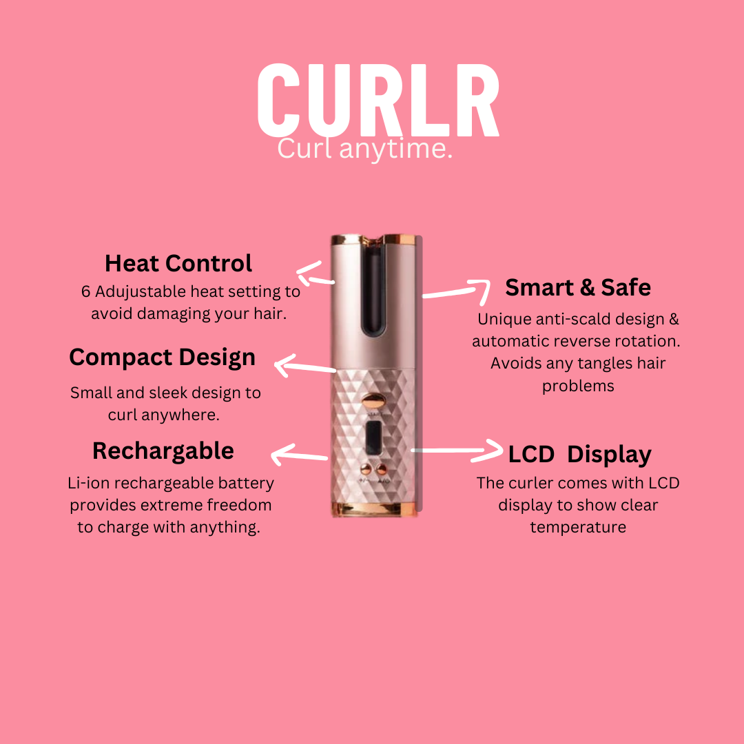 Curlr™ | Cordless Hair Curler